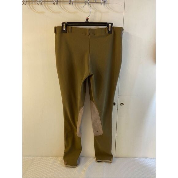Tuff Riders ribb lowrise pull on riding pants  #106822 size 34 equestrian gear - Picture 2 of 7